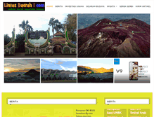 Tablet Screenshot of lintasdaerah.com